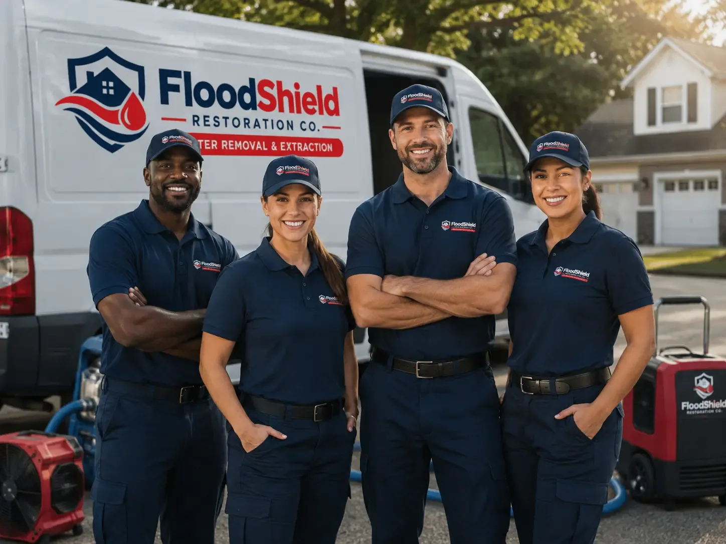Flood Damage Restoration company in Van Buren Point, NY